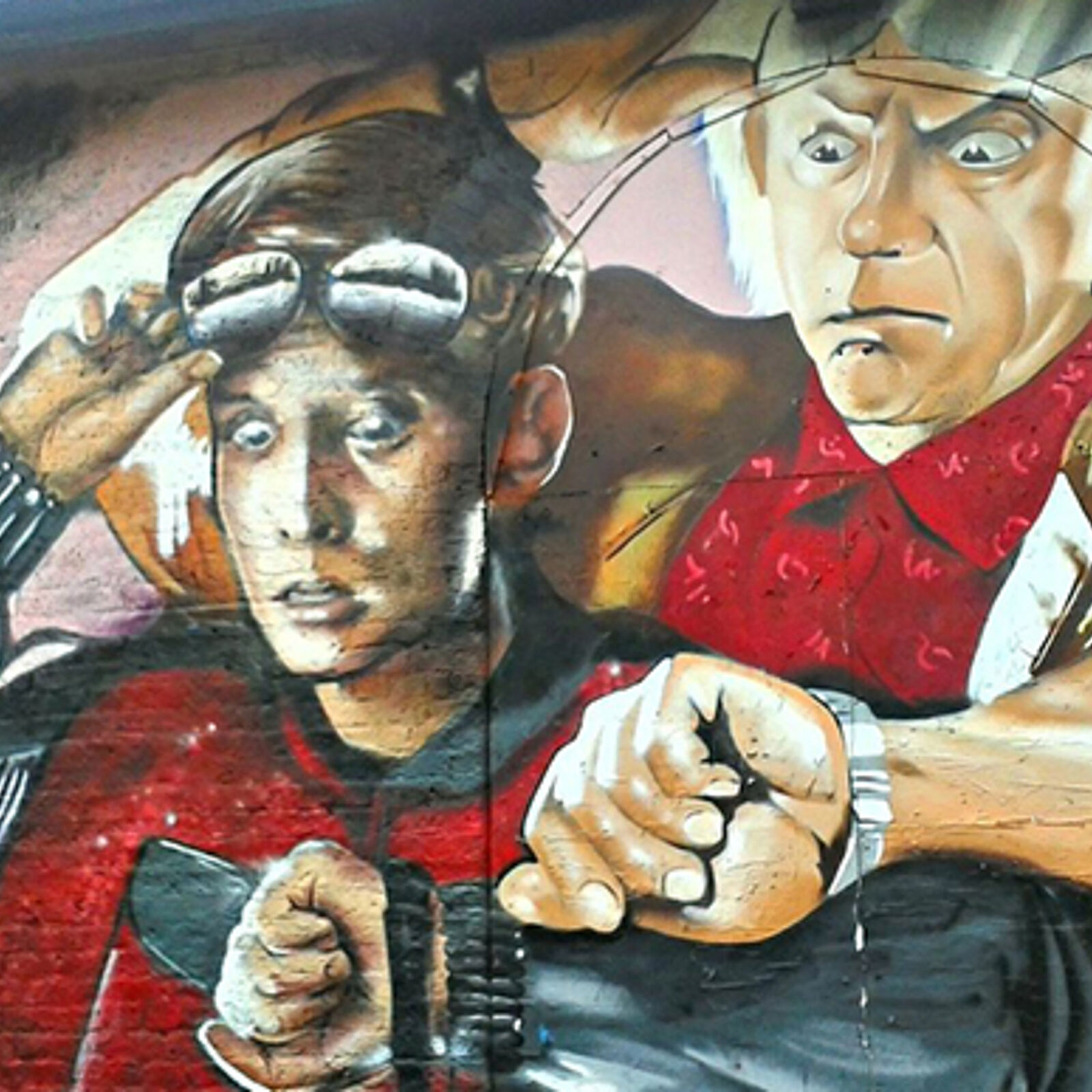 Back to the Future by Graffiti Life | CC BY 2.0, via Wikimedia Commons