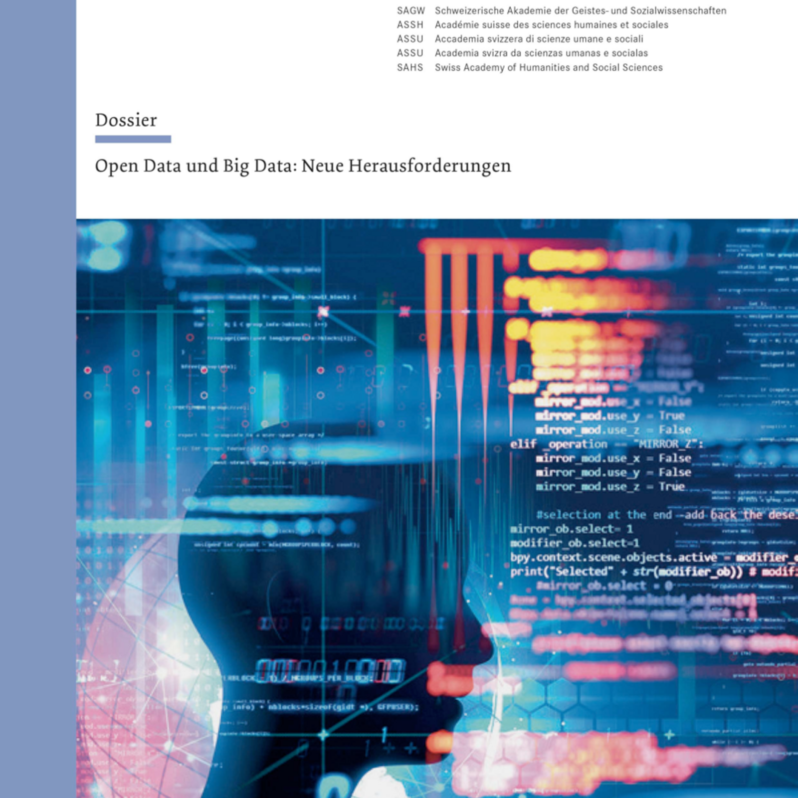 Publikation Bulletin Open Data und Big Data