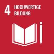 SDG 4 Bildung: Icon