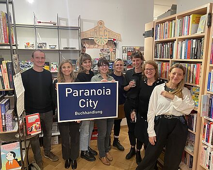 Photo of vernissage Revisioning Democracy