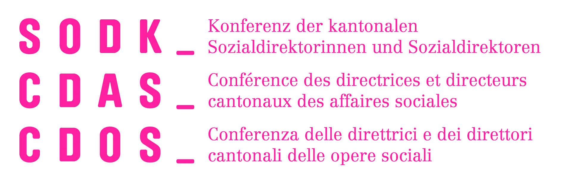 Konferenz der kantonalen Sozialdirektorinnen und Sozialdirektoren