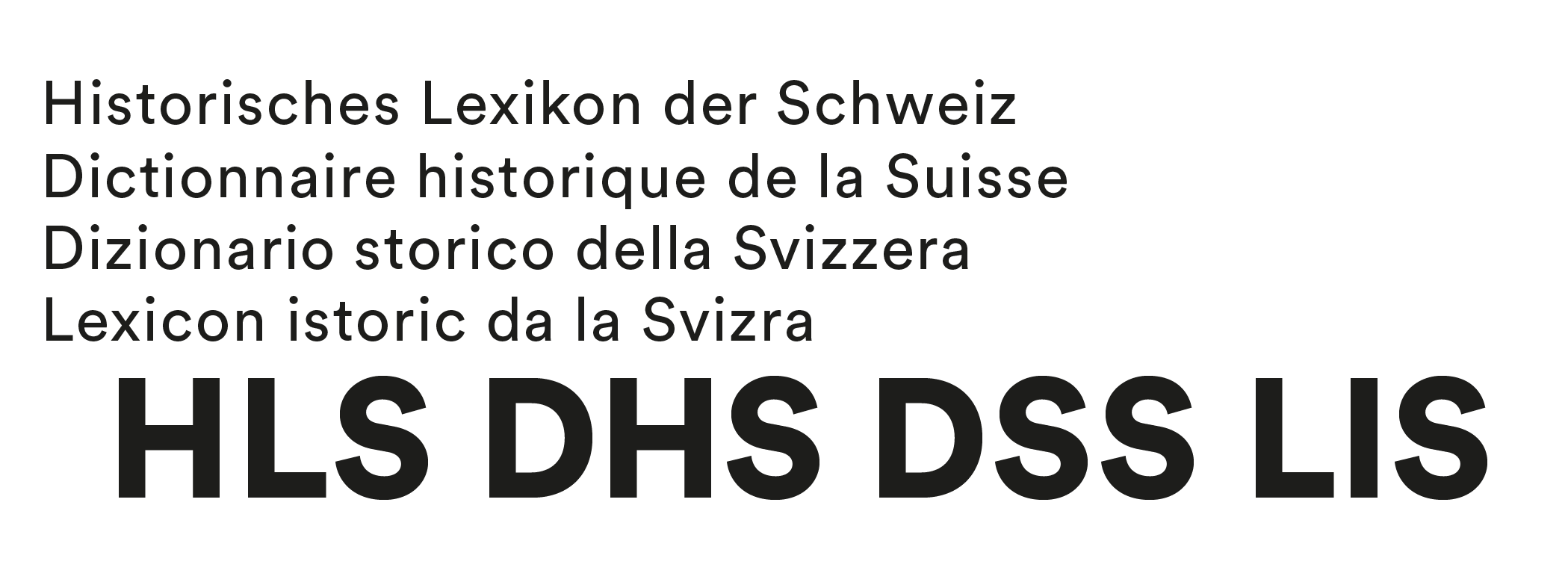 Historisches Lexikon der Schweiz